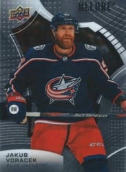 2021-22 Upper Deck Allure Base Set Jakub Voracek #95 card