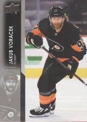 2021-22 Upper Deck Base Set Jakub Voracek #139 card