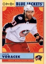 2022-23 O-Pee-Chee Retro Jakub Voracek #85 card