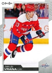 2020-21 O-Pee-Chee Base Set Jakub Vrana #90 card