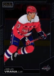 2020-21 O-Pee-Chee Platinum Base Set Jakub Vrana #135 card