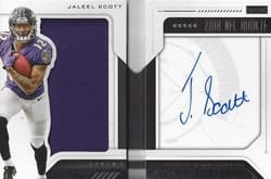 2018 Panini Playbook Base Set Jaleel Scott #235 card