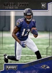 2018 Panini Playoff Base Set Jaleel Scott #235 card