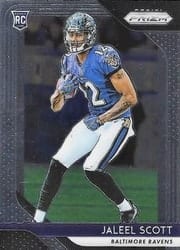 2018 Panini Prizm Base Set Jaleel Scott #235 card