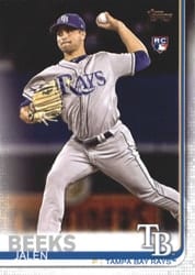 2019 Topps Base Set Jalen Beeks #688 card