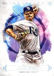 2019 Topps Inception Base Set Jalen Beeks #87 card