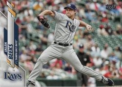 2020 Topps Update Base Set Jalen Beeks #U-77 card