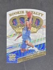 2018 Panini Crown Royale Rookie Royalty Jalen Brunson Gold #2 card