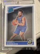 2018 Panini Donruss Optic Jalen Brunson #179 card