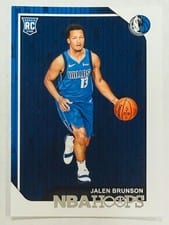2018 Panini Hoops Jalen Brunson #243 card