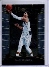 2018 Panini Select Jalen Brunson #8 card