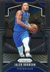 2019-20 Panini Prizm Base Set Jalen Brunson #78 card