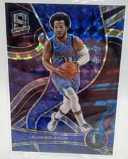 2021 Panini Spectra Jalen Brunson 75th Anniversary #73 card
