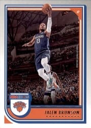 2022-23 Hoops Base Set Jalen Brunson #121 card