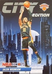 2023-24 Hoops City Edition Jalen Brunson #21 card