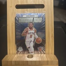 2024-25 Panini Mosaic Thunder Road Jalen Brunson #11 card