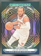 2024-25 Panini Obsidian Orbital Jalen Brunson #4 card