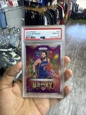 2024-25 Panini Prizm Groovy Jalen Brunson #25 card