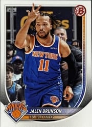 2025-26 Bowman Base Set Jalen Brunson #62 card