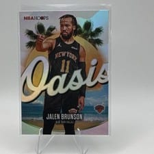 2025-26 NBA Hoops Oasis Jalen Brunson #O-5 card