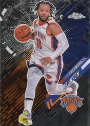 2025-26 Topps Chrome Go Time Jalen Brunson #GT-12 card
