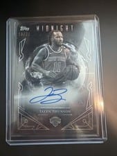 2025-26 Topps Midnight Midnight Sun Signatures Jalen Brunson #MS-JB card