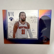 2025-26 Topps Signature Class Algorithm Jalen Brunson #AL-20 card