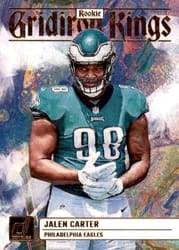 2023 Donruss Rookie Gridiron Kings Jalen Carter #RGK-5 card