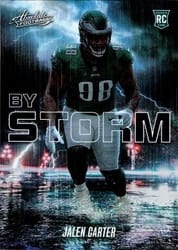 2023 Panini Absolute By Storm Jalen Carter #BST-7 card