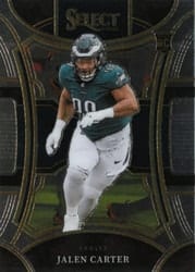 2023 Panini Select Base Set Jalen Carter #477 card