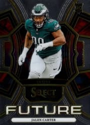 2023 Panini Select Select Future Jalen Carter #15 card