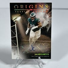 2024 Panini Origins Proving Ground Signatures Jalen Carter #PGS-JCA card