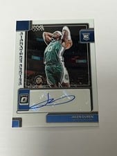 2022-23 Donruss Optic Signature Series Jalen Duren #SS-JDR card