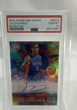 2022-23 Hoops Rookie Ink Jalen Duren #RI-JLD card