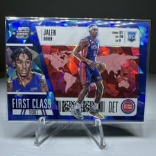 2022-23 Panini Contenders Optic First Class Ticket Jalen Duren #17 card