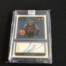 2022-23 Panini One and One Rookie Autographs Jalen Duren #RA-JDU