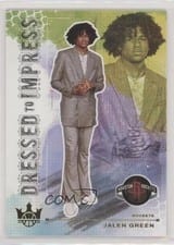 2021-22 Panini Court Kings Dressed to Impress Jalen Green #6 card
