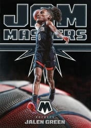 2021-22 Panini Mosaic Jam Masters Jalen Green #11 card