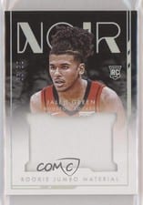 2021-22 Panini Noir Rookie Jumbo Material Jalen Green #RJM-JGR card