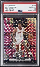 2021 Panini Mosaic Jalen Green #259 card