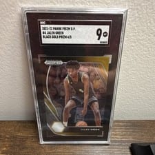 2021 Panini Prizm Draft Picks Jalen Green #4 card