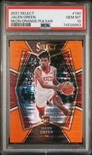 Jalen Green 2021 Panini Select card