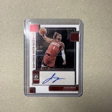 2022-23 Donruss Optic Signature Series Jalen Green #SS-JGR card