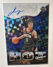 2022-23 Hoops Hot Signatures Jalen Green #HS-JLG card