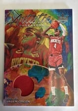 2022-23 Panini Court Kings Artistic Endeavors Jalen Green #AE-GRE card