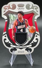 2023-24 Panini Crown Royale Coat of Arms Relics Jalen Green #COA-JAL card