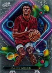 2023-24 Topps Chrome Cosmic Base Set Jalen Green #46 card