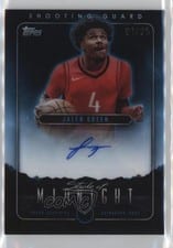 2023-24 Topps Midnight Stroke of Midnight Autographs Jalen Green #SMA-JG card
