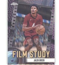 2024-25 Topps Chrome Film Study Jalen Green #FS-19 card