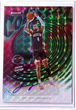 2025-26 Finest Colossal Shots Autographs Jalen Green #CS-JG card